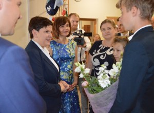 SP94 Warsawa_ wizyta pani premier