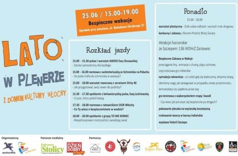 LATO W PLENERZE Z DOMEM KULTURY WŁOCHY