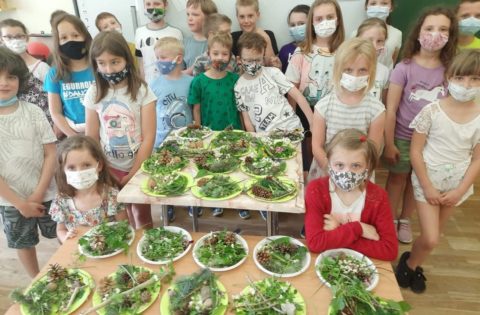 Nasze poidełka w Ogrodach Kosmosu