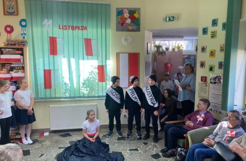 Międzypokoleniowe Włochy – klasa 3f                        w Dziennym Domu Pomocy