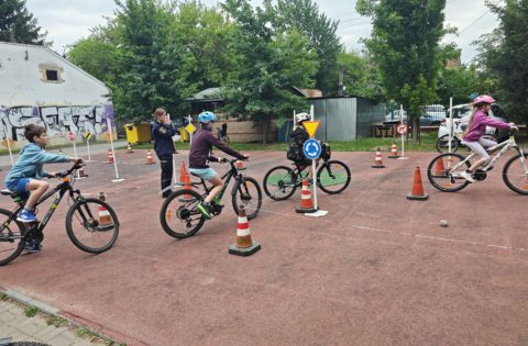 Egzamin na kartę rowerową w naszej szkole